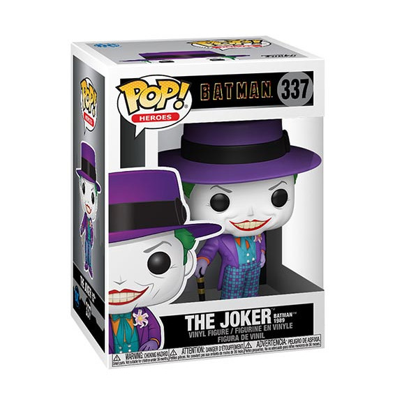 FUNKO POP Batman 1989 The Joker Cappello w/Chase 337