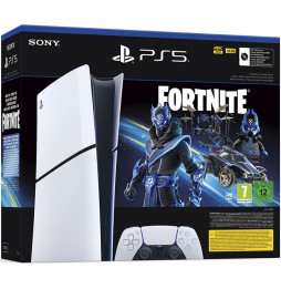 PlayStation 5 Digital Edition D Slim Cobalt Star Fortnite PS5