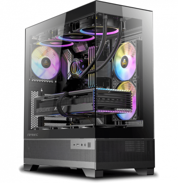 PC Gaming Falcon T64 Intel Ultra 245KF 14 Cores - NVidia RTX 4070 Super 12GB - 32GB DDR5 - SSD M2 1TB - Liquid