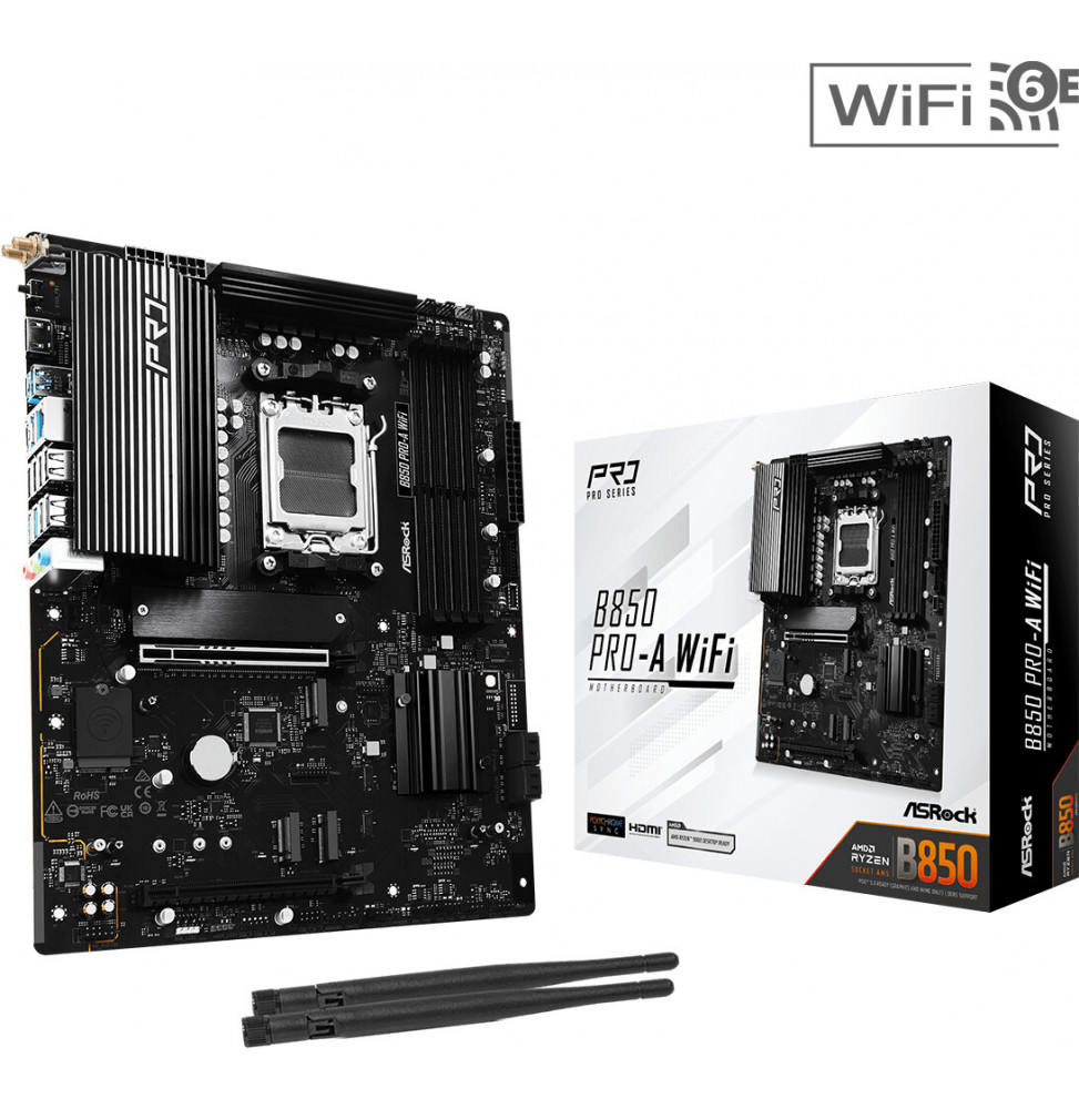 ASROCK B850 Pro-A WiFi (AM5) (D)