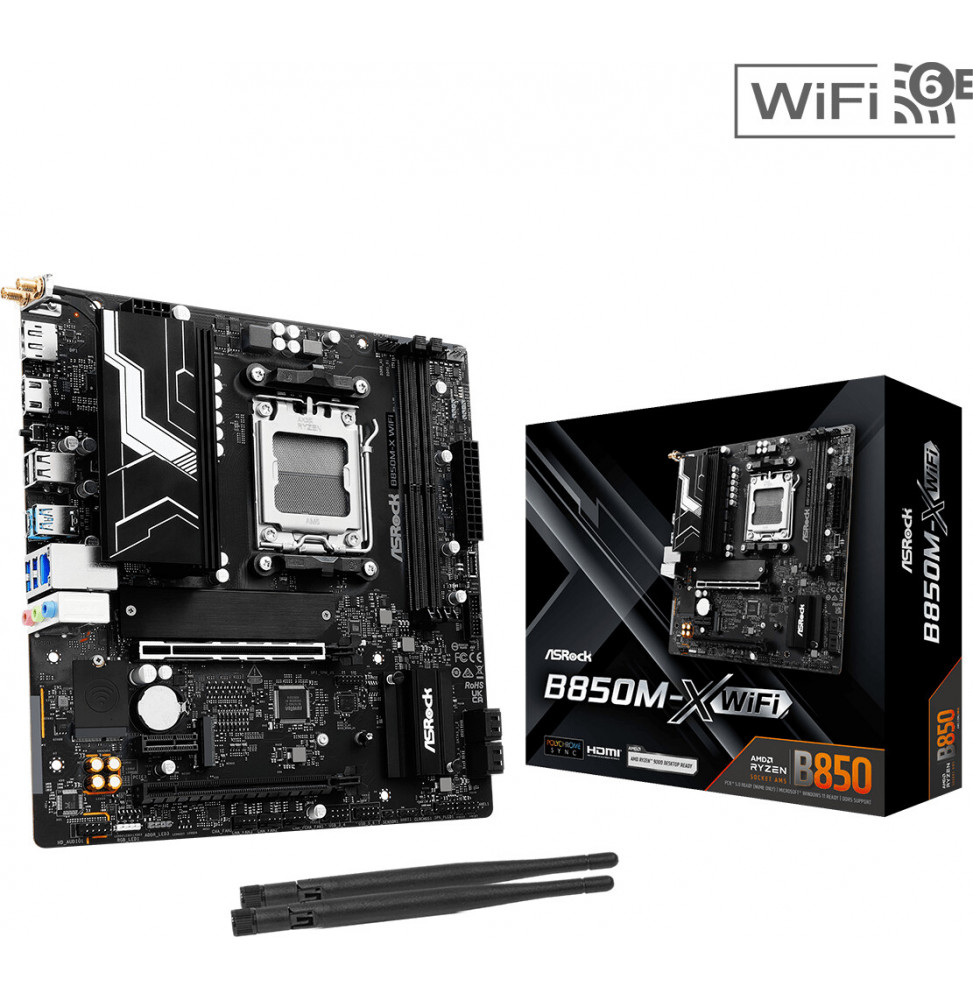 ASROCK B850M-X WiFi(AM5) (D)