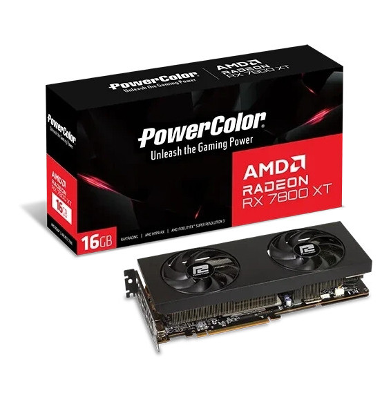 VGA PowerColor Radeon Powercolor RX 7800XT 16GB (Dual Fan)