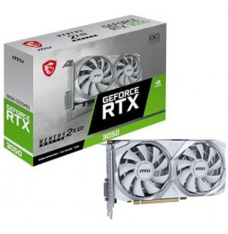 VGA MSI GeForce® RTX 3050 8GB Ventus 2X XS OC White