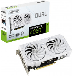 VGA Asus GeForce® RTX 4060TI 8GB DUAL EVO OC WHITE