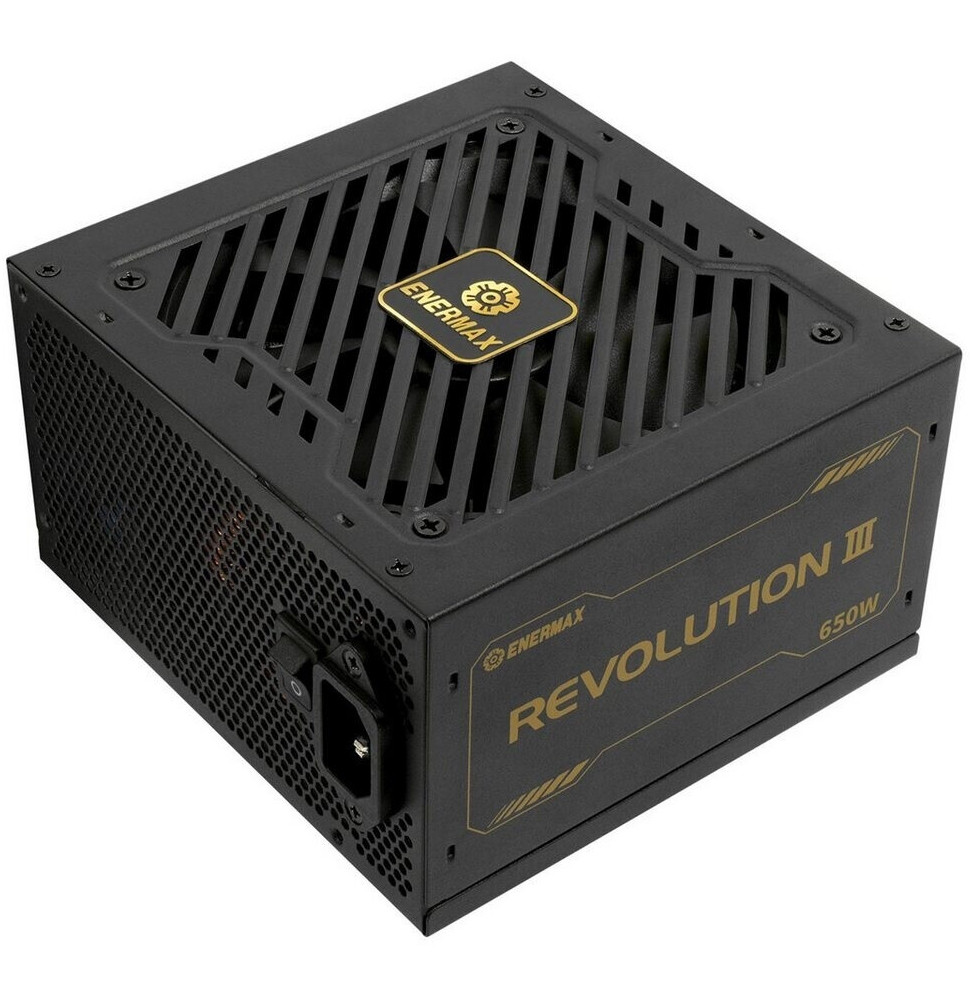 Power SupplyEnermax Revolution 3 650W ATX 3.1 PCIe 5.1