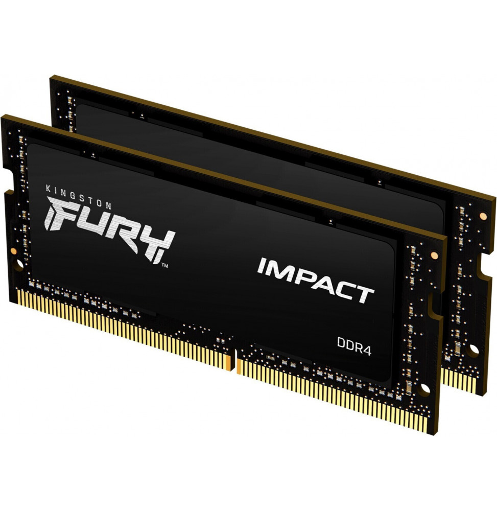 S/O 64GB KIT 2x16GB DDR4 PC 3200 Kingston Fury Impact KF432S20IBK2/64