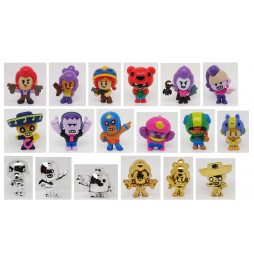 Brawl Stars Minifigures 3D Serie 2 Busta Ass 1pz+Magazine