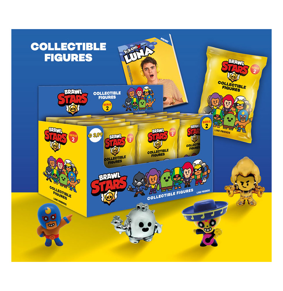 Brawl Stars Minifigures 3D Serie 2 Busta Ass 1pz+Magazine
