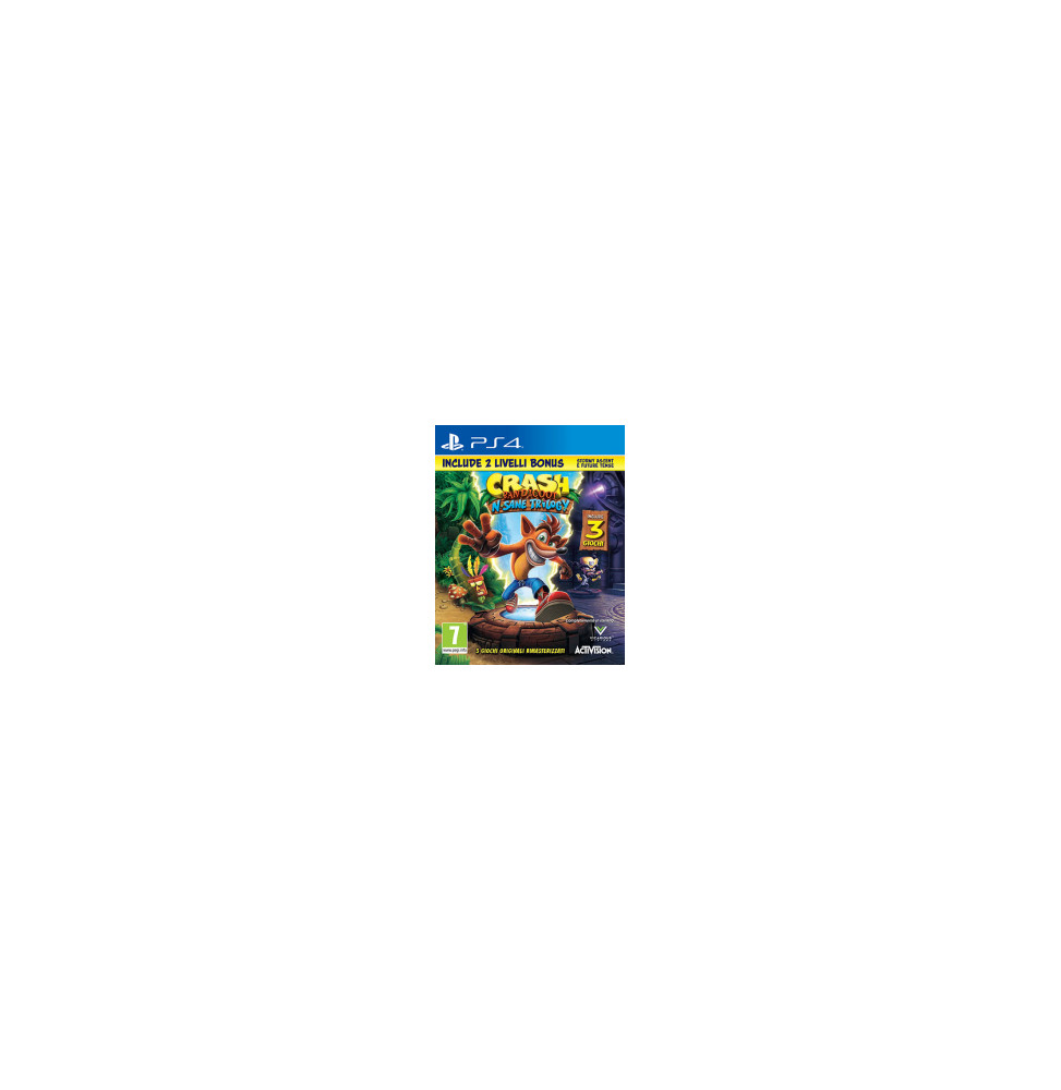 PS4 - Crash Bandicoot N.Sane Trilogy 2.0 - PLAYSTATION 4 - Edizione Italiana