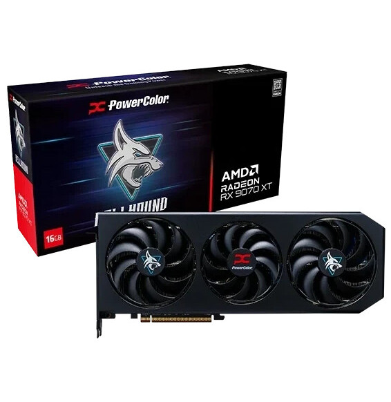 VGA PowerColor Radeon Hellhound RX 9070 XT 16GB GDDR6