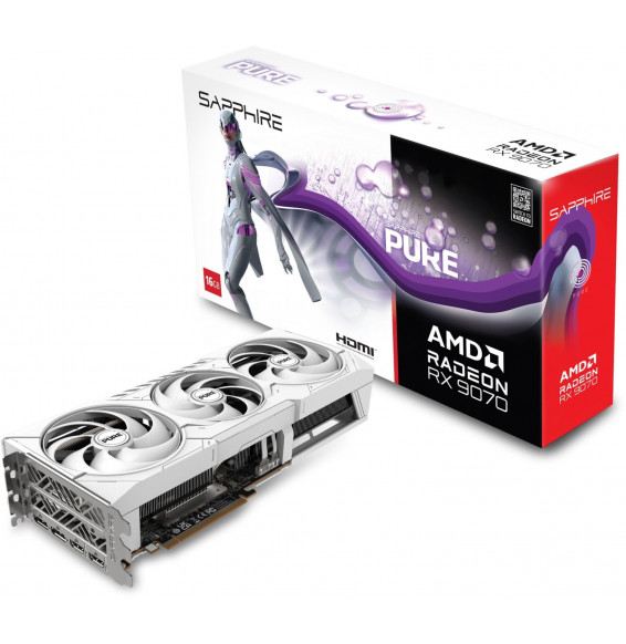 VGA SAPPHIRE PURE Radeon RX 9070 16GB Gaming OC (UEFI)