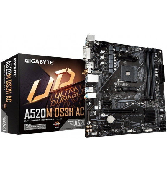 Gigabyte GA-A520M-DS3H AC (AM4) (D)
