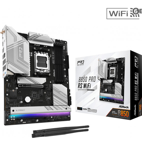 ASROCK B850 Pro RS WiFi (AM5) (D)