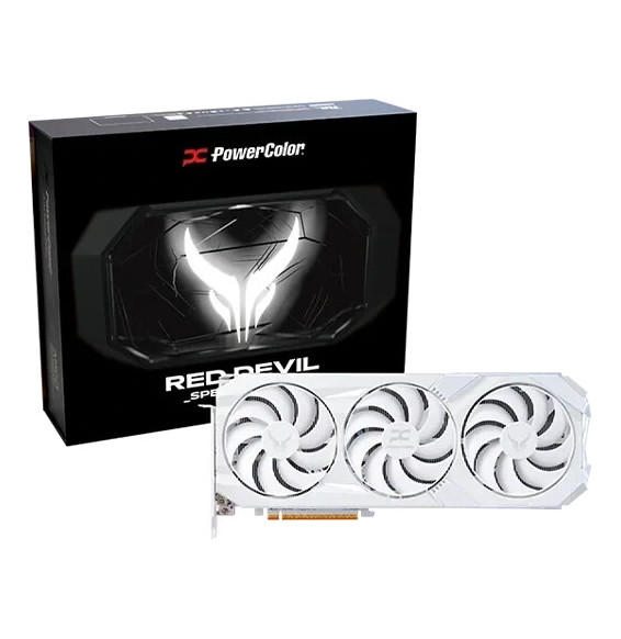 VGA PowerColor Radeon Red Devil Spectral White RX 9070 XT 16GB GDDR6