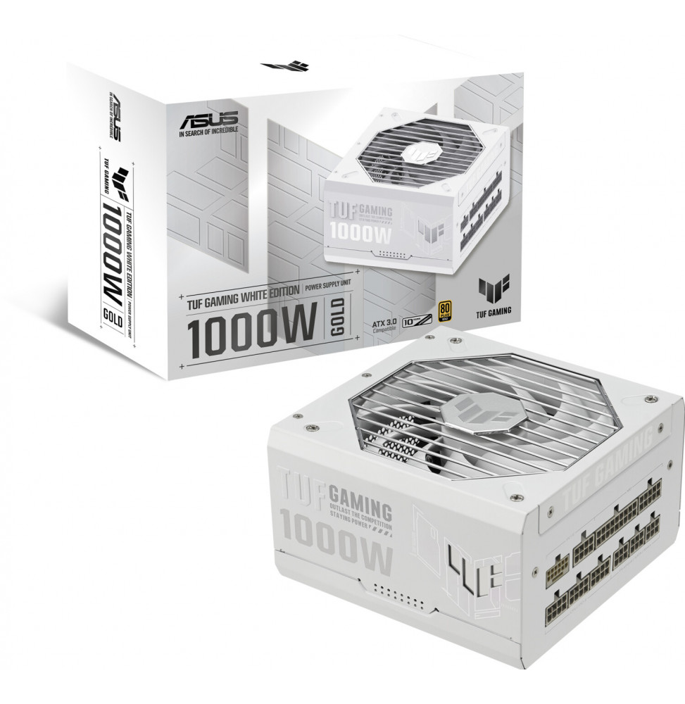 Power SupplyAsus TUF Gaming white (90YE00S5-B0NA00) 1000W