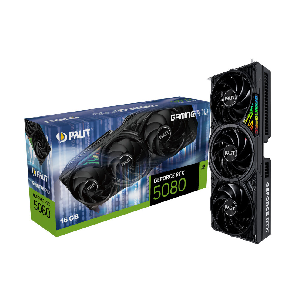 VGA Palit GeForce® RTX 5080 16GB Gaming Pro