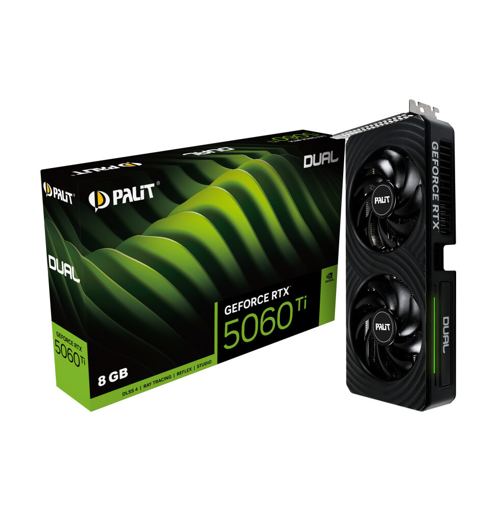 VGA Palit GeForce® RTX 5060 TI 8GB Dual