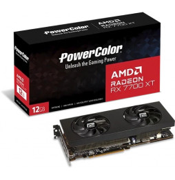 VGA PowerColor Radeon Powercolor RX 7700XT 12GB (Dual Fan)