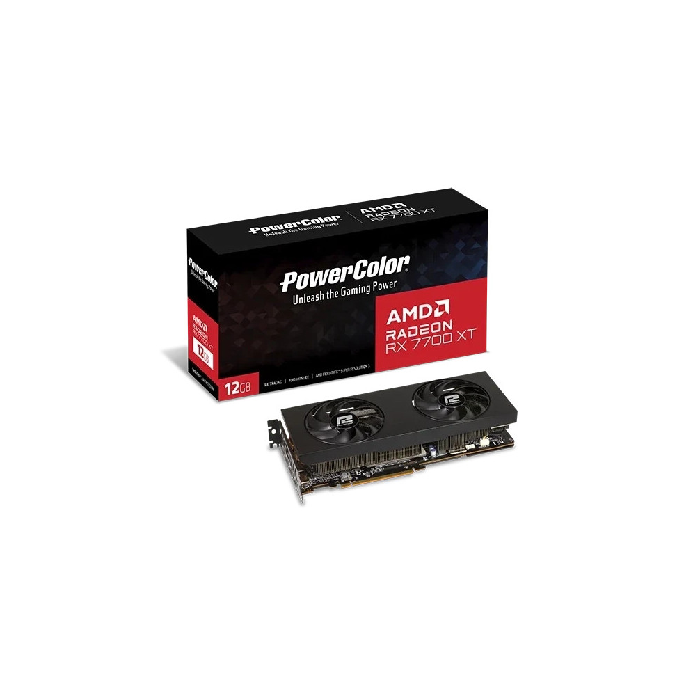 VGA PowerColor Radeon Powercolor RX 7700XT 12GB (Dual Fan)
