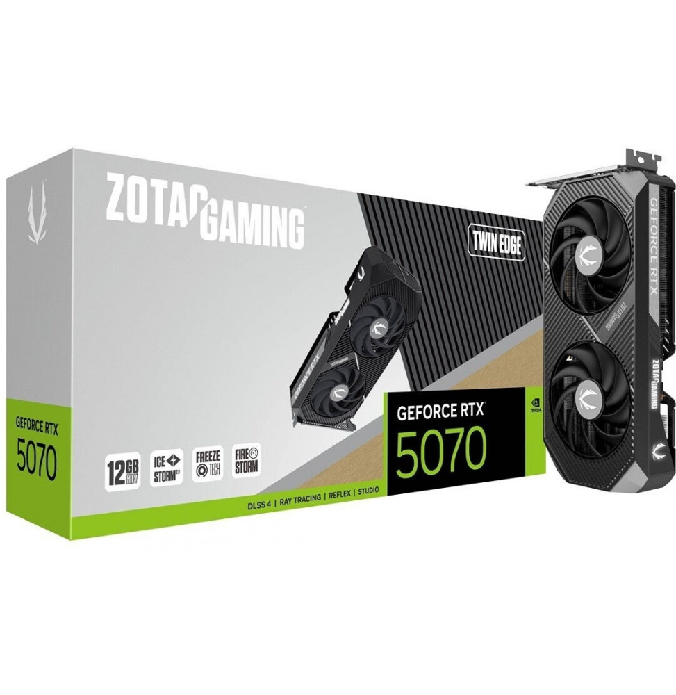 VGA ZOTAC GeForce® RTX 5070 12GB Twin Edge