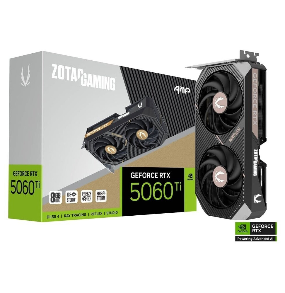 VGA ZOTAC GeForce® RTX 5060 TI 8GB AMP