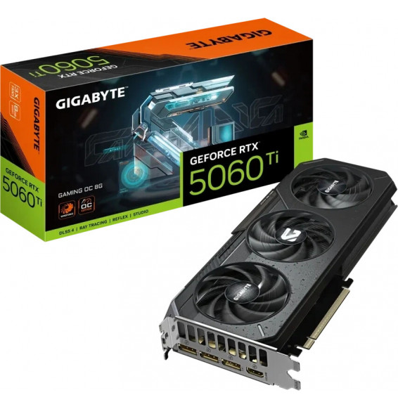 VGA Gigabyte GeForce® RTX 5060 TI 8GB Gaming OC