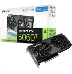 VGA PNY GeForce® RTX™ 5060 TI 16GB Overclocked Dual Fan