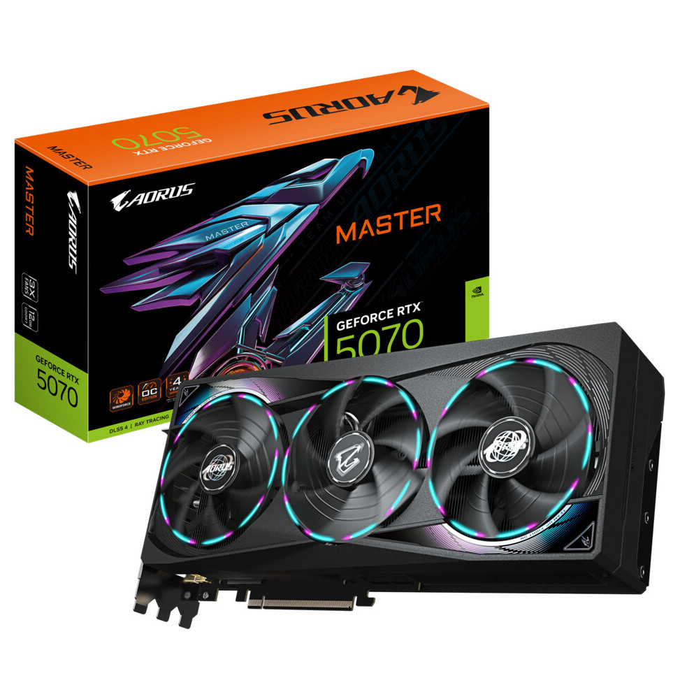 VGA Gigabyte GeForce® RTX 5070 12GB Aorus Master