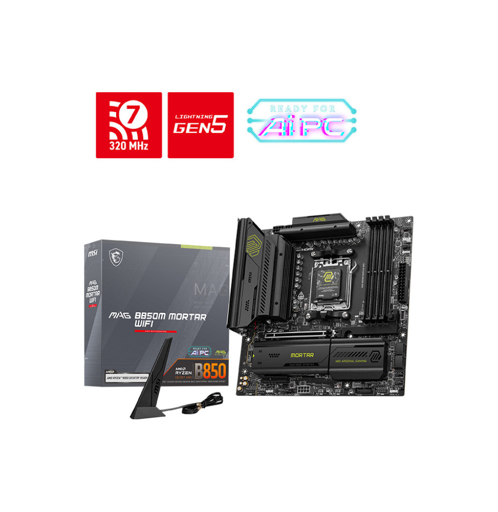 MSI MAG B850M MORTAR WIFI (AM5)