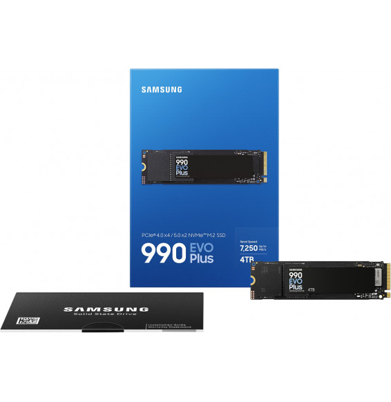 SSD Samsung 990 EVO Plus M.2 4TB NVMe MZ-V9S4T0BW PCIe 4.0 x4 / PCIe 5.0 x2