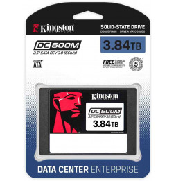 SSD Kingston DC600M 3,84 TB Sata 3.0 2,5 Enterprise SEDC600M/3840G