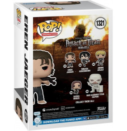 FUNKO POP Attack On Titan EREN JAEGER 1321