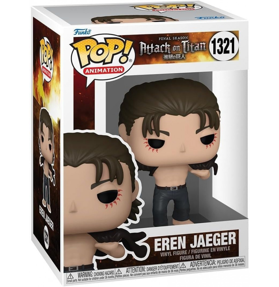 FUNKO POP Attack On Titan EREN JAEGER 1321