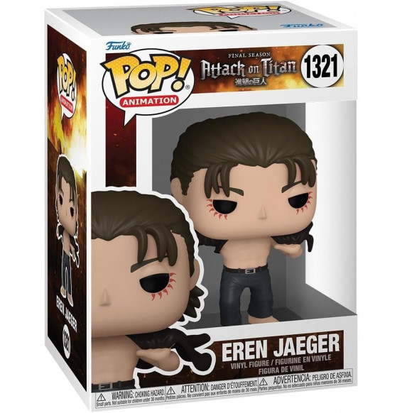 FUNKO POP Attack On Titan EREN JAEGER 1321