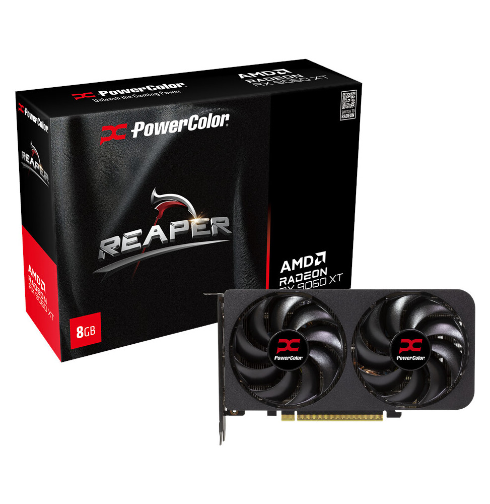 VGA PowerColor Radeon Reaper RX 9060 XT 8GB GDDR6