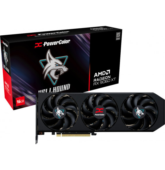 VGA PowerColor Radeon Hellhound RX 9060 XT 16GB GDDR6