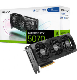 VGA PNY GeForce® RTX™ 5070 12GB Gaming Overclocked Triple Fan