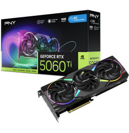 VGA PNY GeForce® RTX™ 5060 TI 16GB ARGB Gaming Overclocked Triple Fan