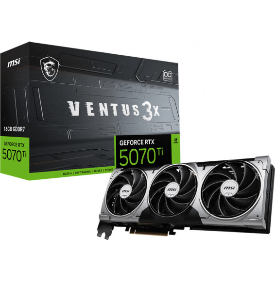 VGA MSI GeForce® RTX 5070 TI 16GB Ventus 3X OC