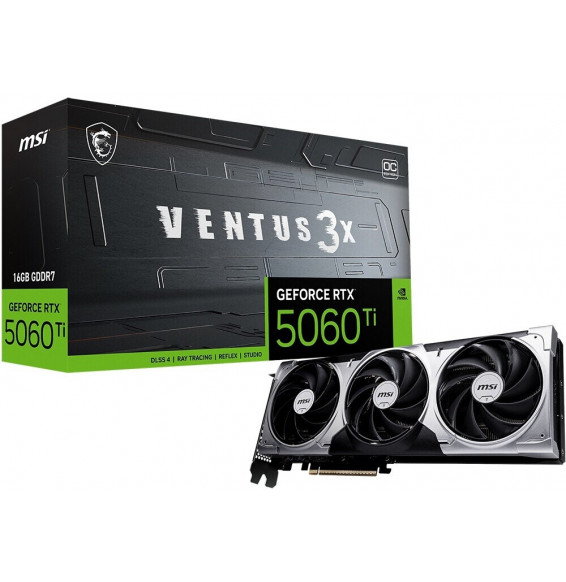 VGA MSI GeForce® RTX 5060 TI 16GB VENTUS 3X OC