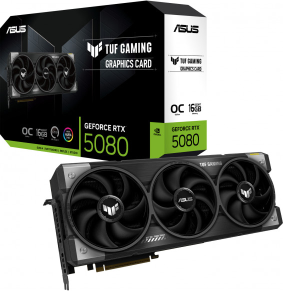 VGA Asus GeForce® RTX 5080 16GB TUF Gaming OC