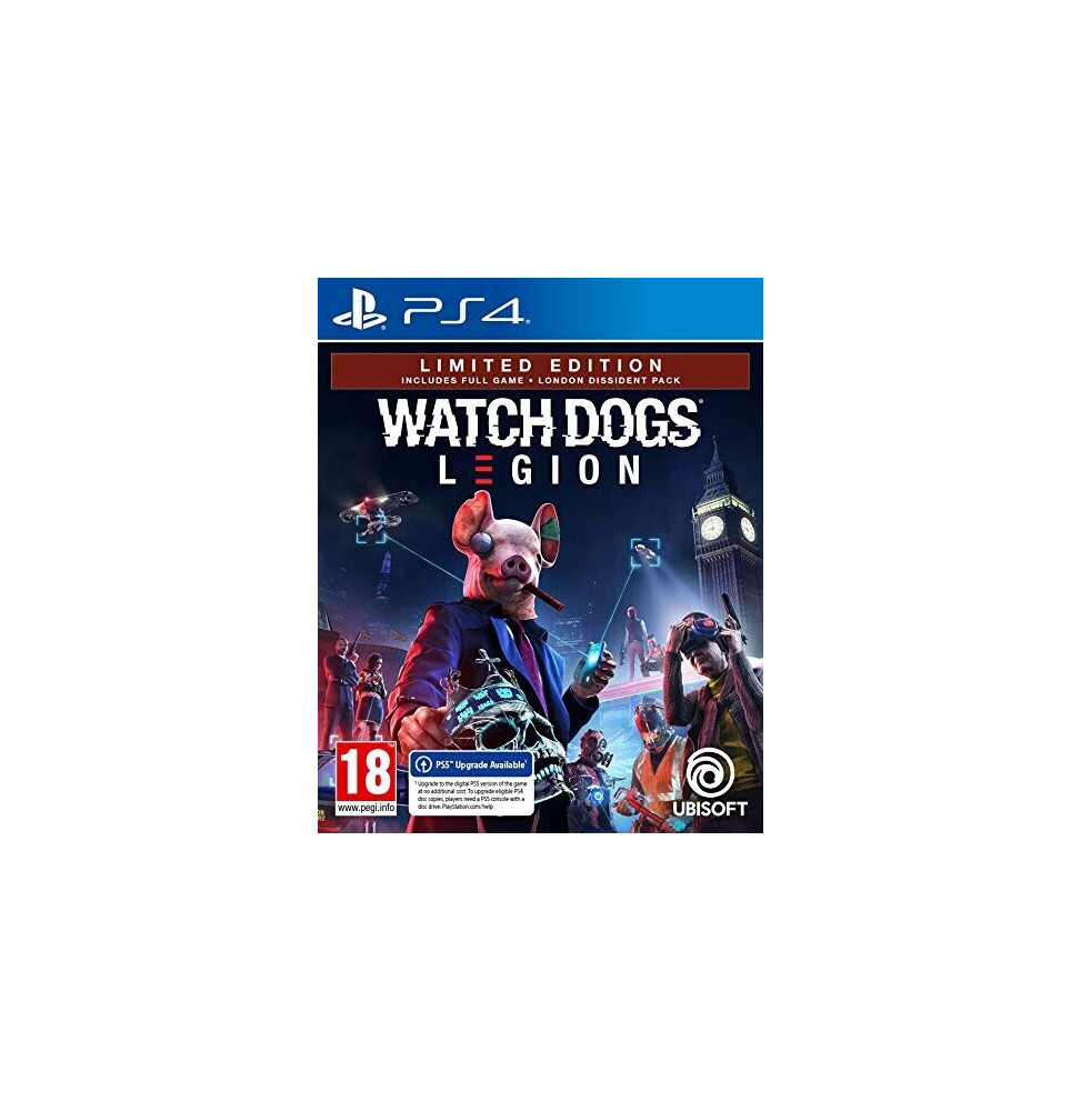 PS4 - WATCH DOGS LEGION - Edizione Italiana - USATO in Ottime Condizioni-PlayStation 4