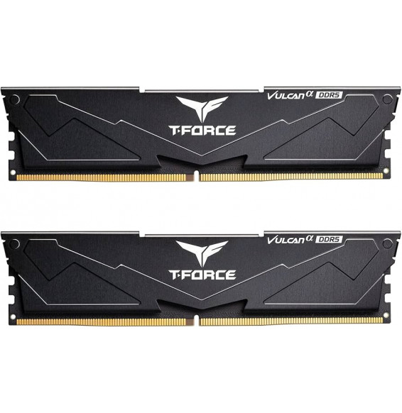 DDR5 32GB PC 6000 Team T-Force Vulcan FLBD532G6000HC38J01 schwarz