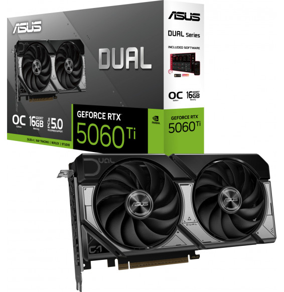 VGA Asus GeForce® RTX 5060TI 16GB Dual OC