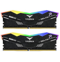 DDR5 32GB KIT 2x16GB PC 6000 Team T-Force Delta RGB CL30 FF7D532G6000HC30DC01 schwarz