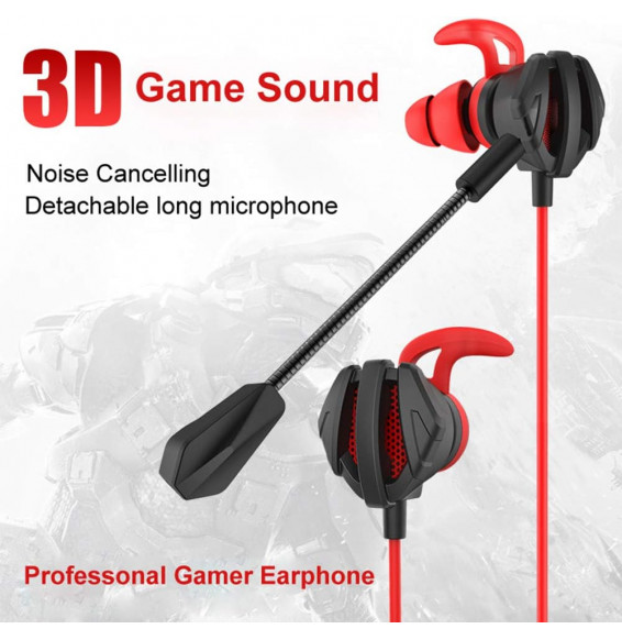 IRIISY Auricolari da gaming , doppio microfono , da 3,5mm