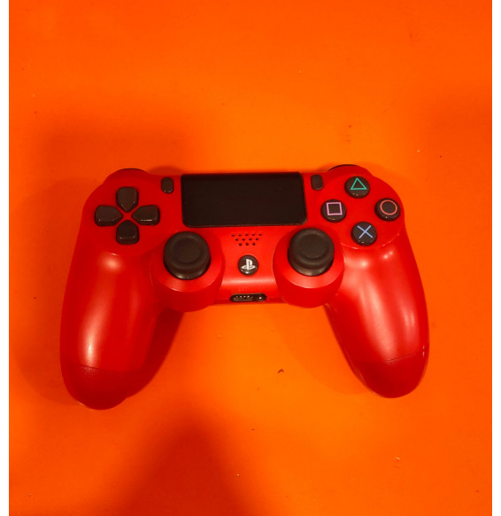 SONY DualShock 4 V2 magma red USATO IN OTTIME CONDIZIONI