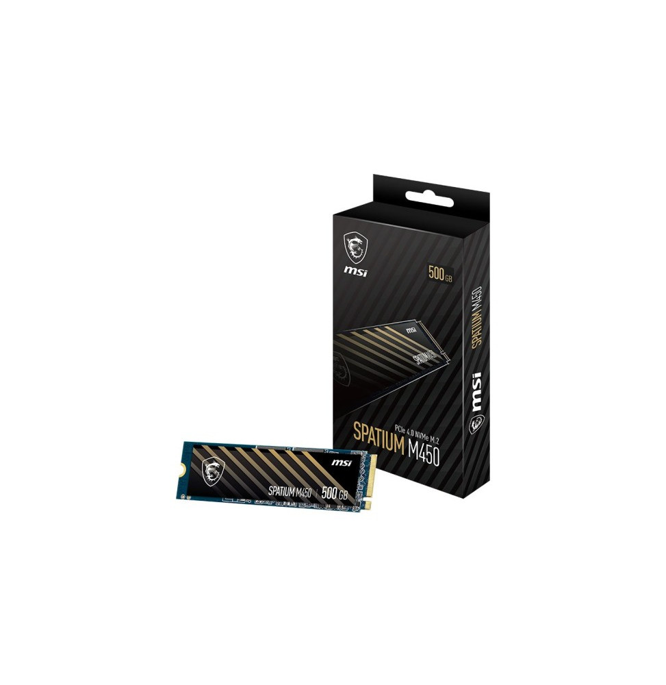 SSD MSI 500GB Spatium M450 V1 PCIe M.2 NVME PCIe 4.0 x4 (retail)