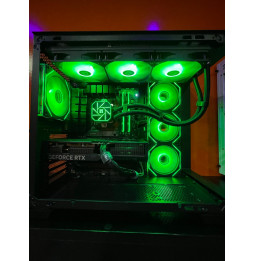 PC GAMING Tekon 180S - AMD Ryzen 7 7800X3D - NVIDIA Gigabyte RTX 4070 12 GB - SSD M2 1TB - DDR5 32GB - LIQUID