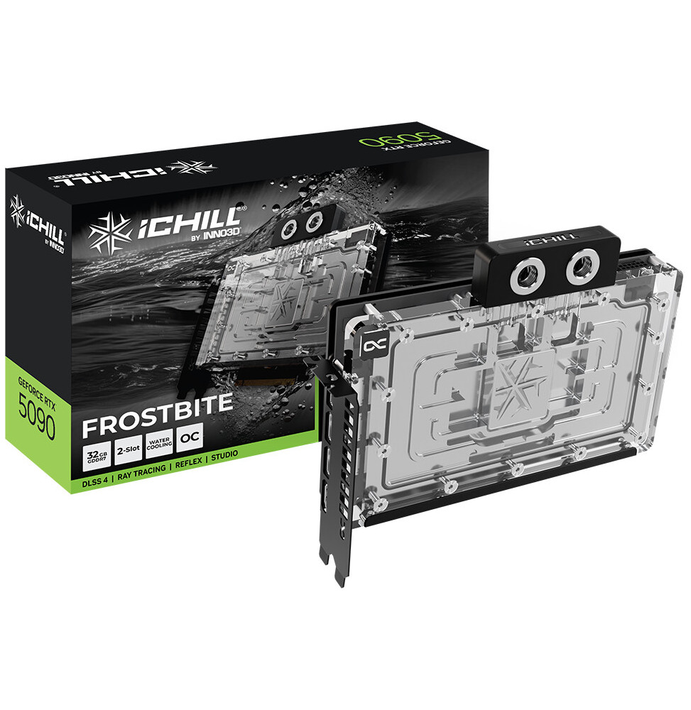 VGA Inno3D GeForce® RTX 5090 32GB ICHILL FROSTBITE